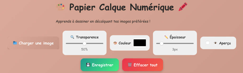 Papier calque numérique